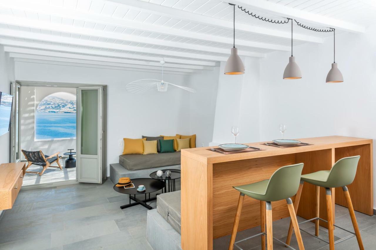 Dreambox Mykonos Suites Ornos  Bagian luar foto